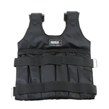 

Max Loading 50kg Adjustable Weighted Vest Weight Jacket Exercise Boxing Training Waistcoat Invisible Weightloading Sand Clothing