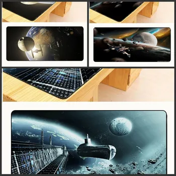

Mairuign Planet Series Floor Mats Earth Moon Free Shipping Gaming Mouse Pad Gamer Large Size Table Mat Overlock 900*400*3mm