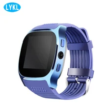 Smart Watch T8 Bluetooth Watch Phone sleep monitor Support SIM TF Card Camera Passometer Reloj Inteligente Battery for Android Smart Electronics