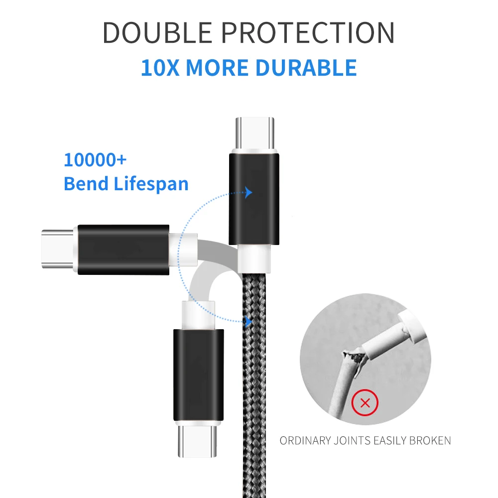 Кабель Micro USB HANNORD 2 А кабель для быстрой зарядки и передачи данных