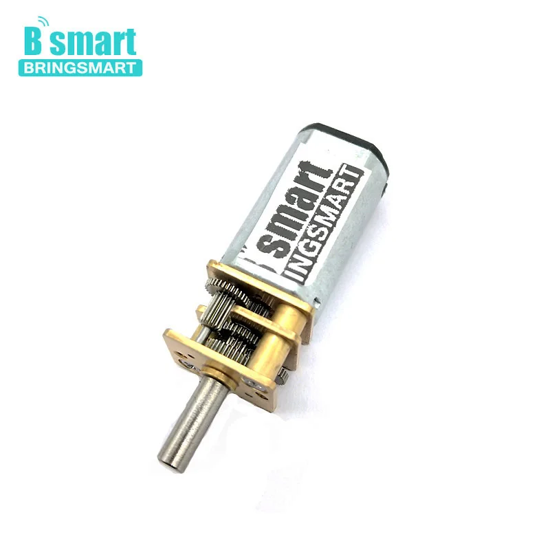 

Bringsmart N30 12mm Micro Gear Motor 3mm Diameter Shaft 3v 6v 12v DC Metal Gearwheel Hobby DIY Gear Reduction Motor