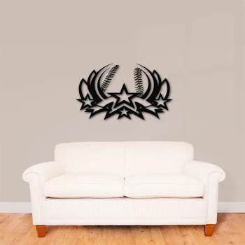 

Wall Stickers Vinyl Decal Baseball Sport Ball Stadium Excellent Decor