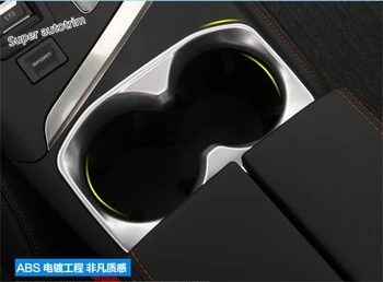 

Lapetus Front Seat Water Cup Holder Cover Bezel Trim 1 Piece Fit For Peugeot 3008 3008GT 2017 2018 2019 2020 ABS Matte Style