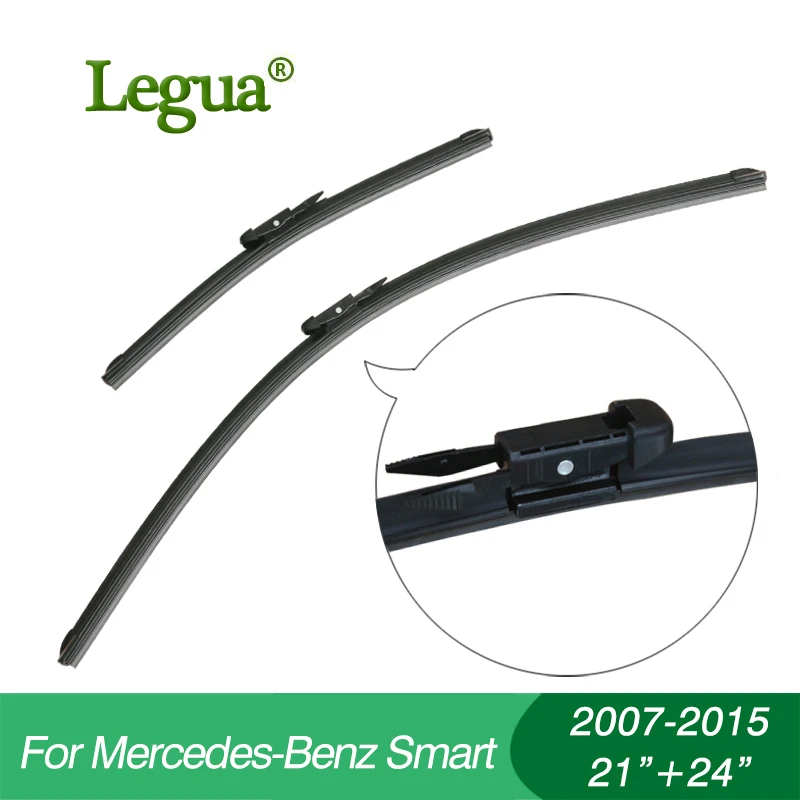 Legua Wiper Blades For Mercedes Benz Smart 2007 2015 21 24 car Wiper 