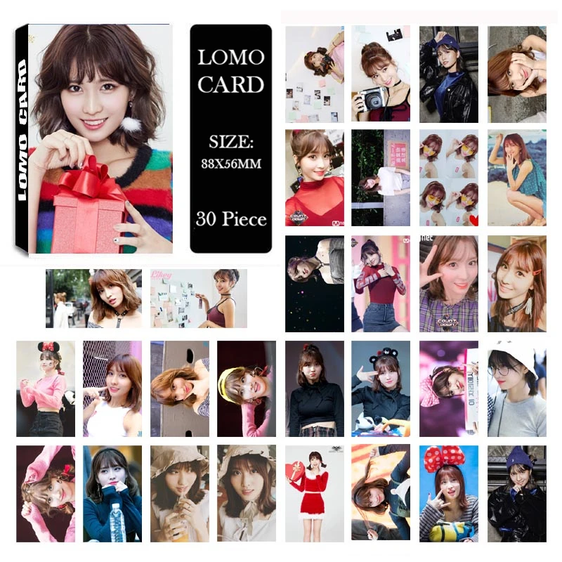 KPOP два раза MOMO Coaster LANE1 TT сигнальный альбом LOMO карты K POP модные самодельные