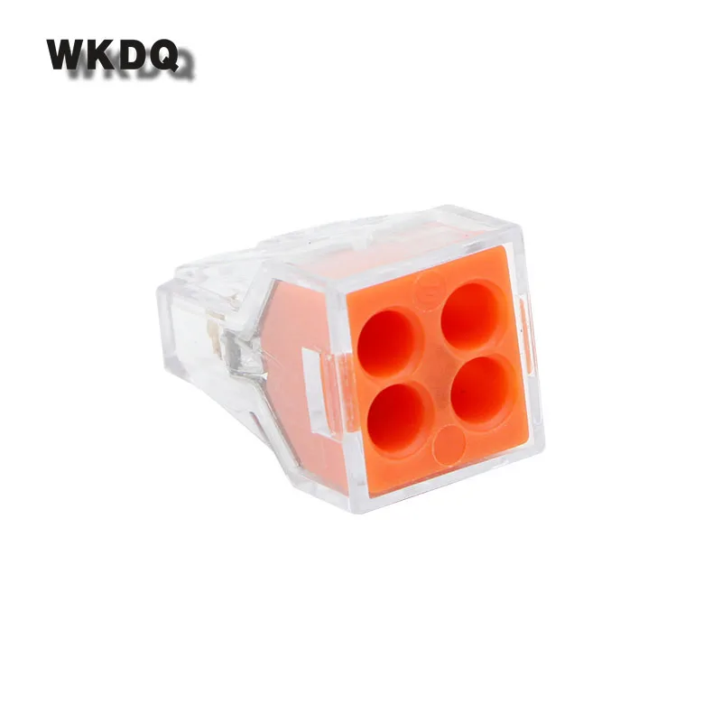

Wago 773-104 Push Wire Fast Quick Terminal Connector Plastic Material PA66 Wago Fast Connectors 20PCS