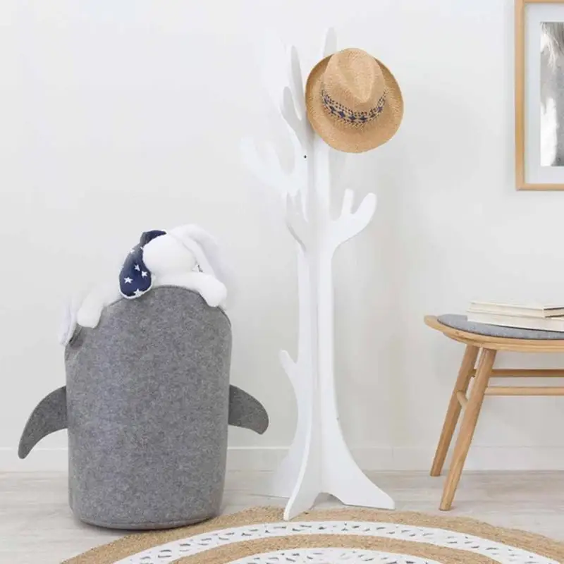 الكرتون القرش شكل طوي الاطفال غرفة اللعب حقيبة التخزين الملابس القذرة سلة الغسيل برميل أشتات تصنيف المنظم