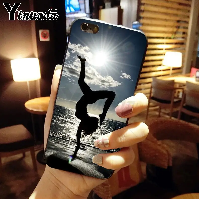 Love Gymnastics silhouette sports