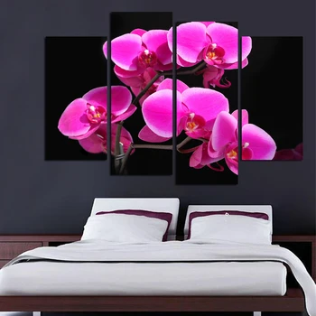 

Free shipping 4 pieces new canvas painting wall pictures print on canvas HD image unframed home decoration for living room H075