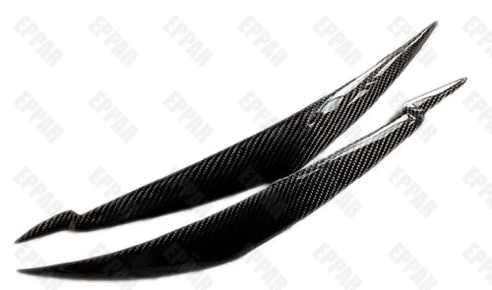 

Carbon Fiber Headlight Eyelids Eyebrows for 2008-2013 BMW X6 E71 E72