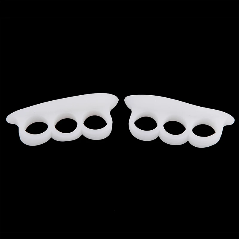 

High Quality Toe Separator Hallux Valgus Toes Overlapping Separation Toes Rehabilitation Corrective Orthotics Five Holes
