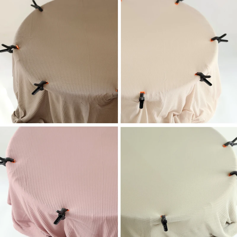 Online 8 colores recién nacido posando telón de fondo Waffle manta elástico Beanbag tela bebé fotografía utilería textura foto Pose para Etsy