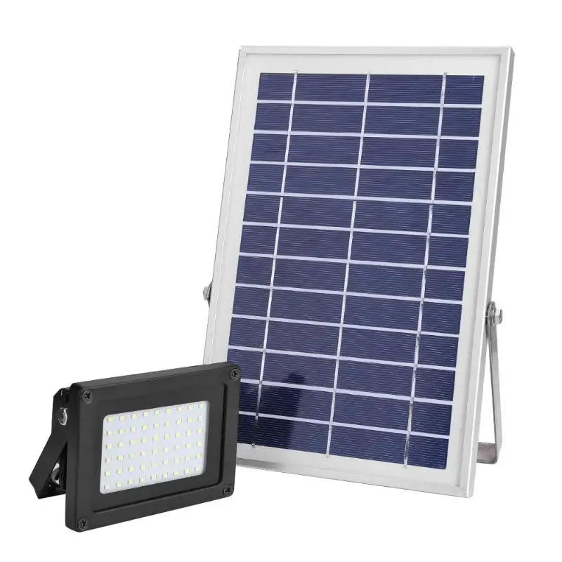 

LED Light Solar Power 10W 54LED Light Sensor Flood Spot Lamp Waterproof Outdoor Garden Yard Light