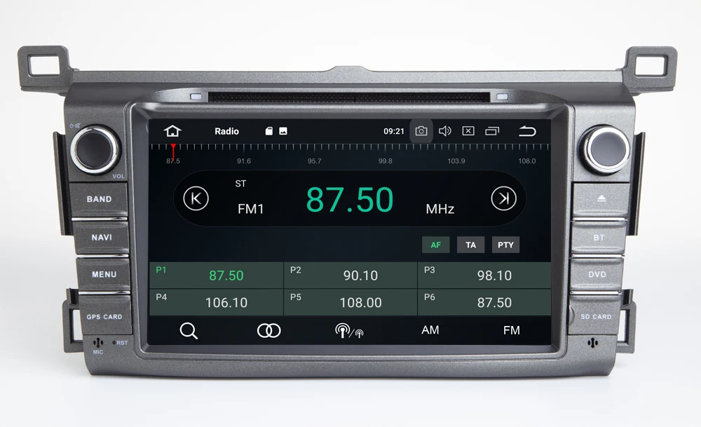 8'' Car DVD GPS player For Toyota RAV4 RAV 4 2013-2016 Octa core Android 8.0 WIFI 4GB RAM+32GB ROM DVR USB Radio Navi BT DAB MAP