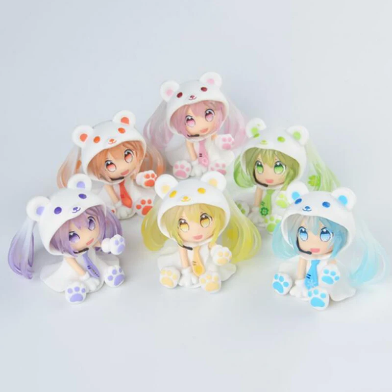 

New 6cm nendoroid anime figures toy figma Hatsune Miku Collection gift for children action & toy figures action figure oyuncak