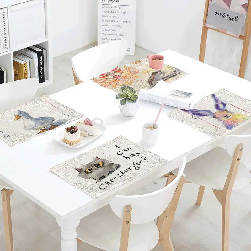 Animal Painting Linens Table Napkins Tea Placemat Place Mat Polyester Forest And Birds Servilletas Para Bodas Design Party Decor
Animal Painting Linens Table Napkins Tea Placemat Place Mat Polyester Forest And Birds Servilletas Para Bodas Design Party Decor