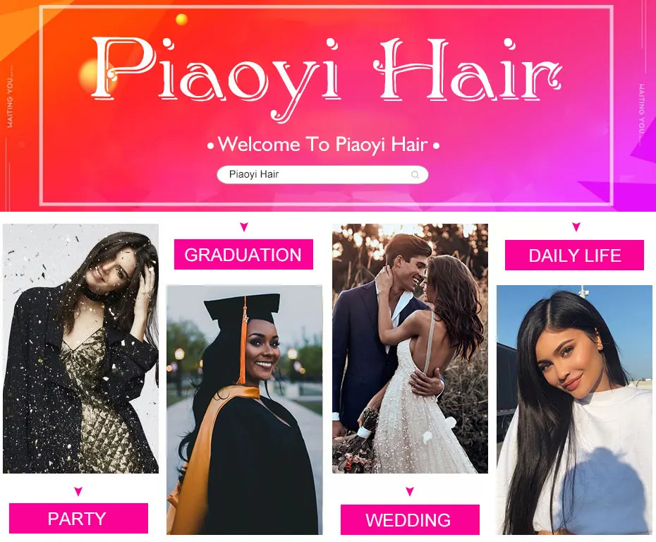 Piaoyi бразильские прямые человеческие волосы кружева лобное Закрытие 13x4 с детскими волосами 130% Destiny remy волосы расширения Бесплатная доставка