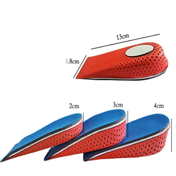

Valgus Correctors Elevator Taller Cushion Pedicure Feet Care Height Increase Insole Heel Lift Insert Shoe Pad Plantar Fasciitis