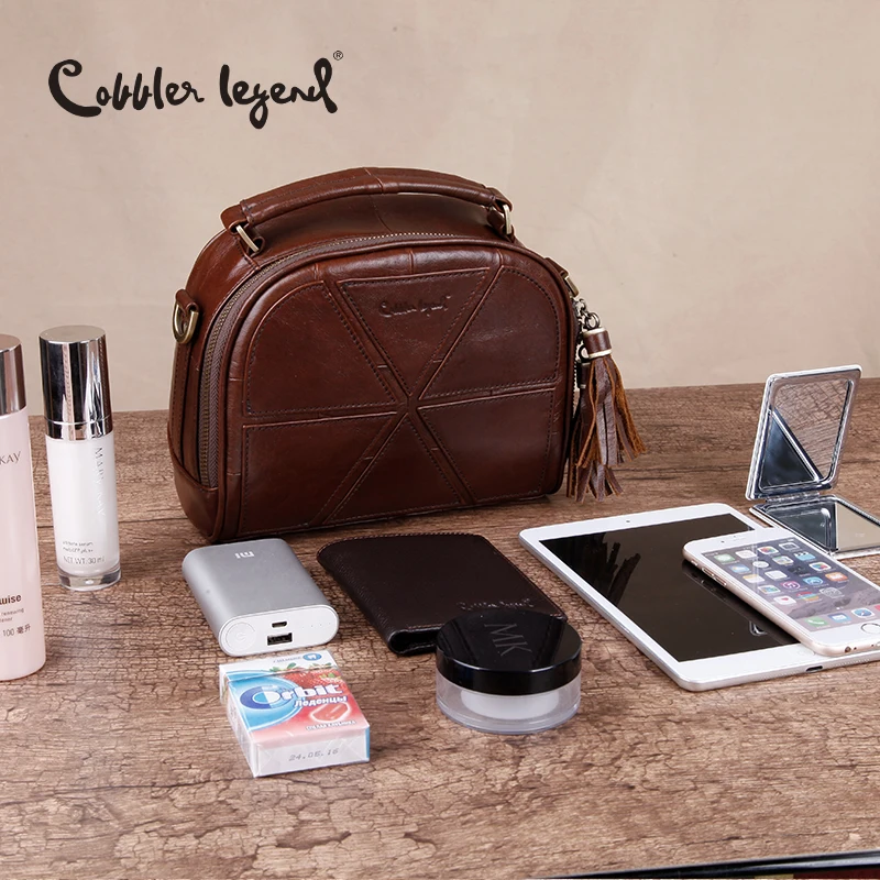 Goedkoop Schoenmaker Legende Tassen Vrouwen Messenger Bags Vrouwelijke Echt Leer Totes Patchwork Designer Handtassen Vrouwen Crossbody Tas Kleine