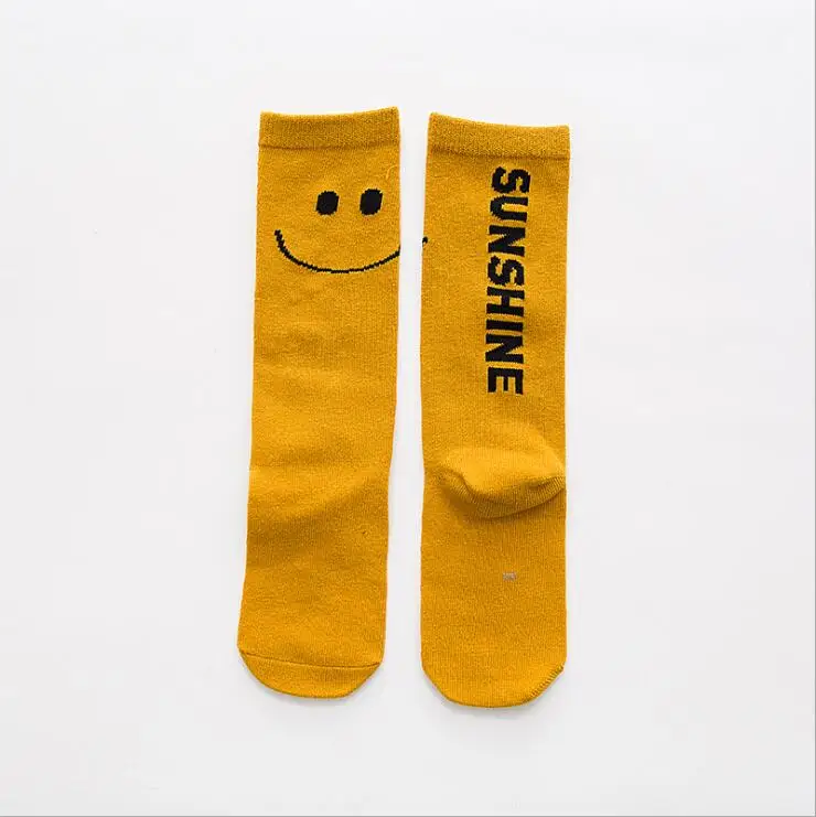 New cotton kid's socks autumn and winter three-dimensional cartoon sport stripe knee-high boys girl socks children