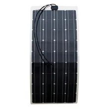 200W 2X100W mono flexible solar panel solar module energy Roof Camper RV Yacht