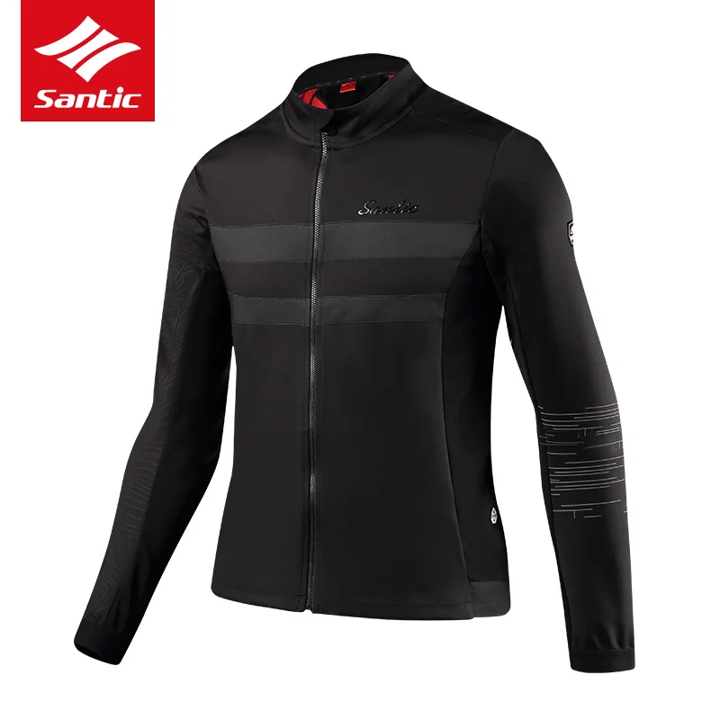 

Santic Winter Cycling Jacket Men 2018 Windproof Warm Cycling Clothing Wind Coat Bicycle Bike Jersey Chaquetas De Ciclismo