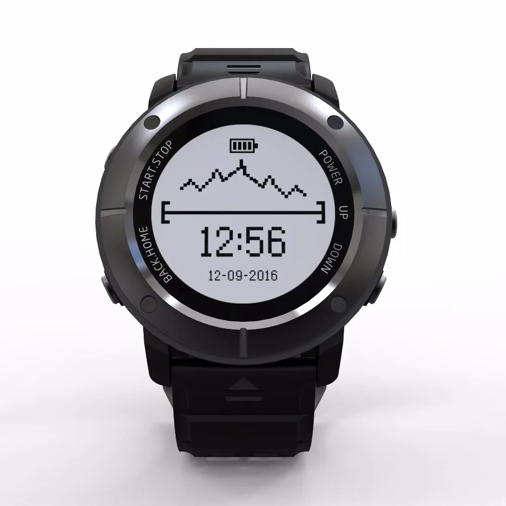 U носить часы UW80 gps Спорт на открытом воздухе Смарт IP68 Водонепроницаемый с монитор