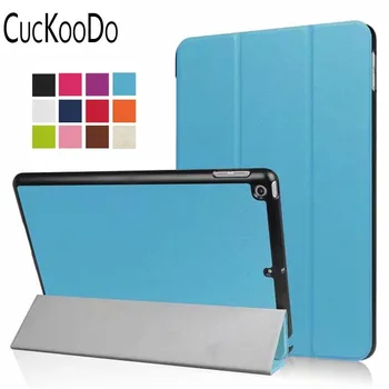 

Slim-Fit Leather Smart Stand Back Magnetic Cover with Auto Wake & Sleep Function for Apple iPad 9.7 inch 2018 Release
