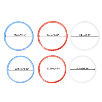 

1PC Silicone Sealing Ring 6/8 Quart For Instant Pot Electric Pressure Cooker Parts 3 Colors