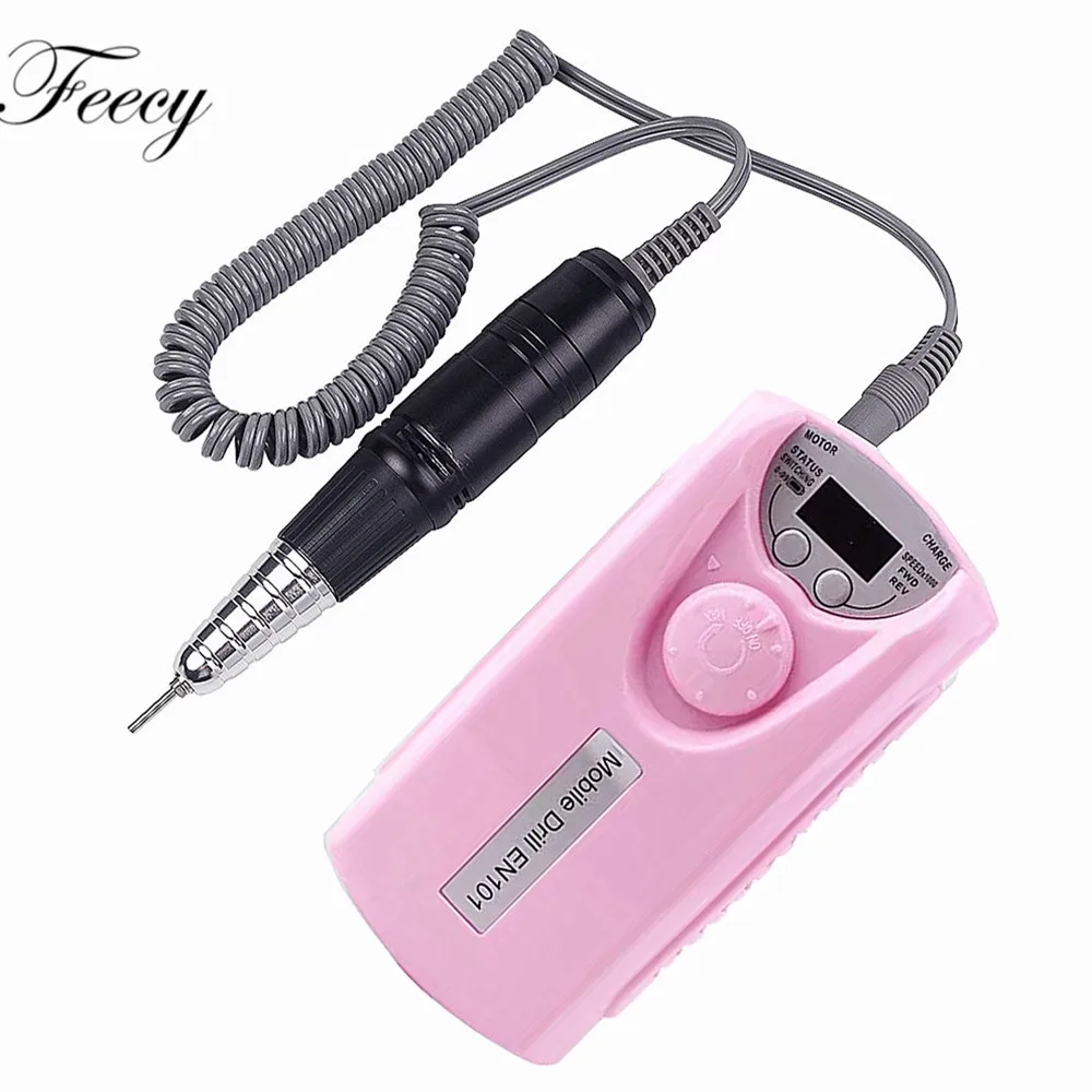 

Nail Drill Electric Manicure Machine Pedicure Nail Drill Bits Portable Rechargeable Professional Nail Accessories And Tools
