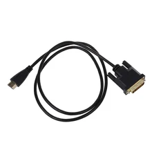 HDMI para DVI-D Cabo de Vídeo Digital HDTVCable Chumbo 1080 p DVD Projetor Chumbo Comprimento: 5 M, 3 M, 1.8 M, 1 M