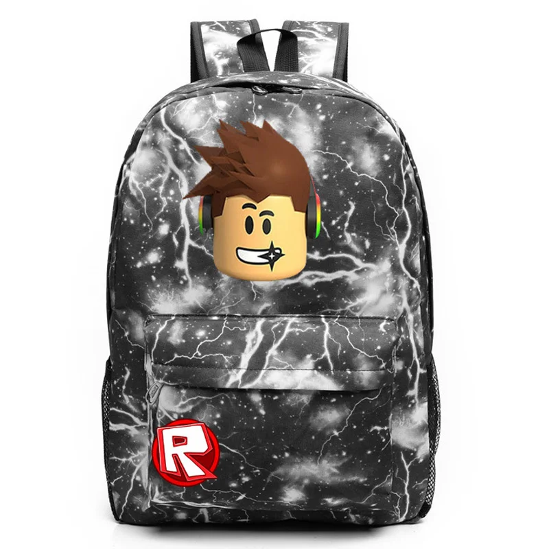 2018 New Cartoon Galaxy Roblox Games Letter Boy Girl School - roblox galaxy school backpack 17 inch for college with usb