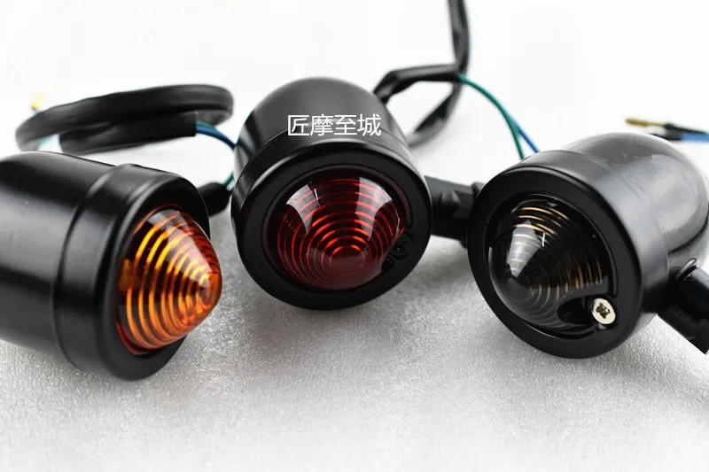

2pc Motorcycle Bullet Turn Signal Indicators light Fits For Honda Yamaha Suzuki Kawasaki Cafe Racer Sportster Custom