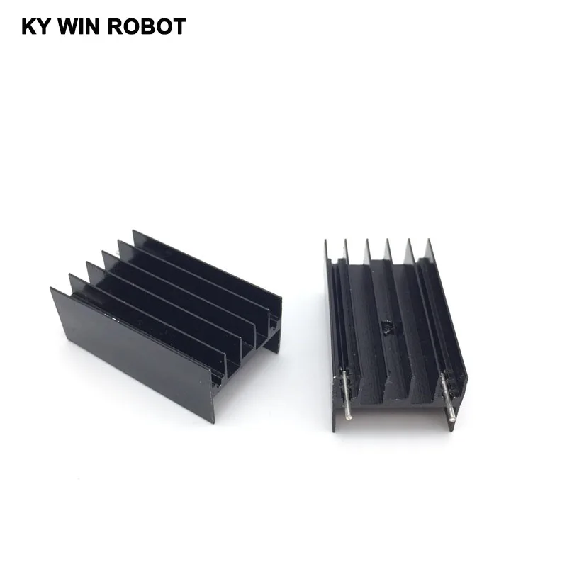 2 шт. алюминиевые радиаторы для охлаждения 23 х16х40 мм|transistor cooler|heat sink to220heatsink to 220 |