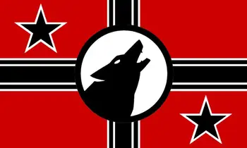 

90*150cm Star Wolf Flag by BullMoose1912