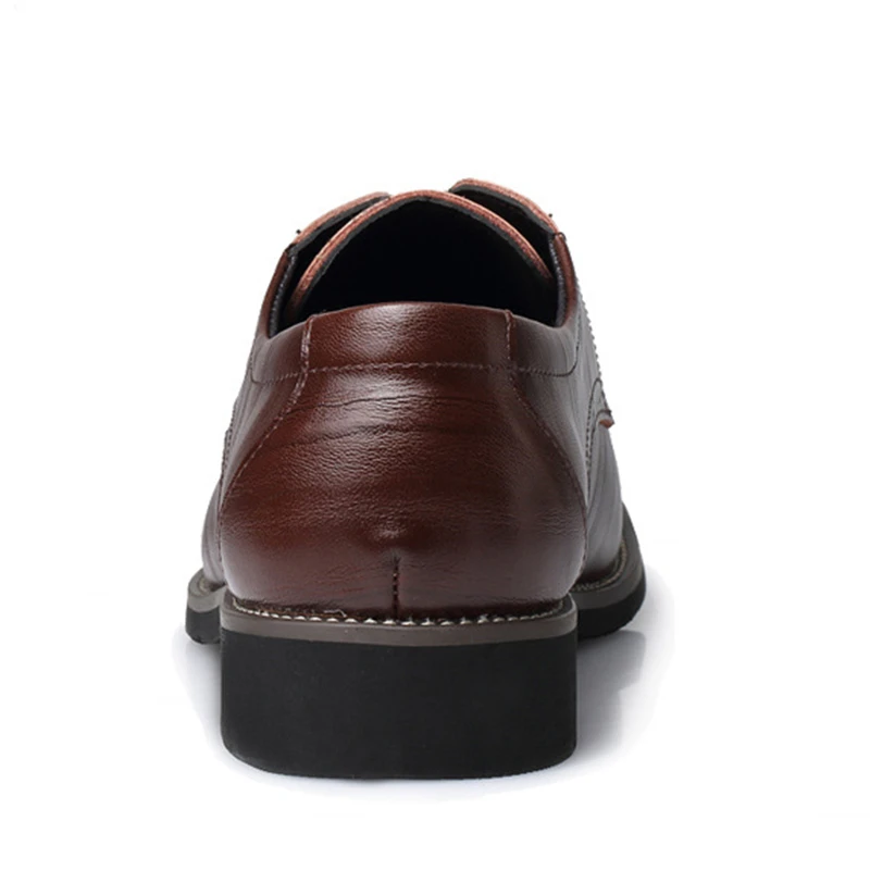 Jnngrior bleu Travail Quatre 48 Mâle Cuir Mens 37 marron Taille Pointu Appartements De jaune D'affaires Chaussures Luxe Hommes Noir Bout Saisons En Mode Robe 1a1qFxr