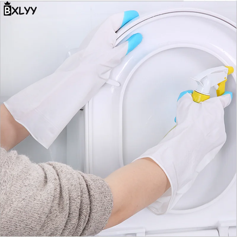 BXLYY Горячие кухонные инструменты чистящие перчатки латексные прочные уплотненные бытовые перчатки Аксессуары для домашнего украшения инструменты для чистки. 85z