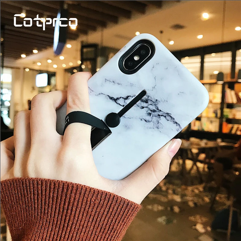 

2019 Marmore Titular Caso Padrao Para iphone X 8 7 Plus Caso Hide 6 Fique TPU Silicone Suave Capa Para maca Acessorios Coque