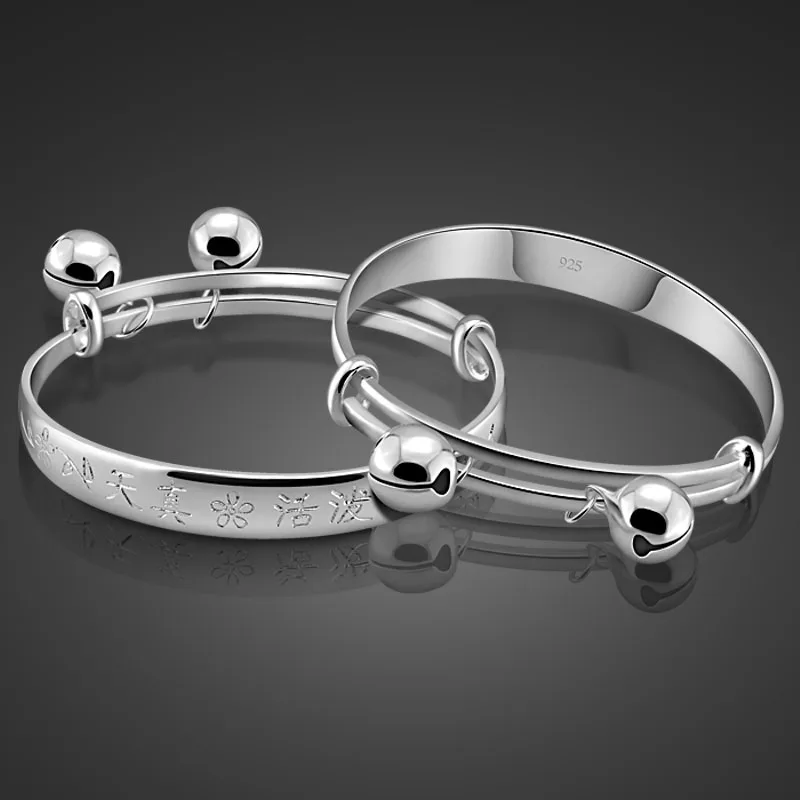 Браслет детский из серебра 925 пробы в китайском стиле|silver bracelet baby|baby silver braceletbracelet