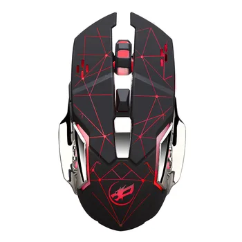 

Wireless Mouse Charging Wireless Gaming Mouse with 6 Buttons + USB Receiver Backlight Wireless Mouse Gamer for PC Laptop 411#2