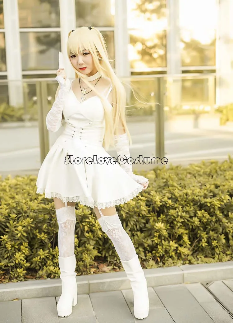 

Death Note Misa white edition Cosplay Costume