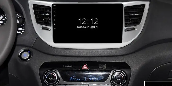 Android 10,0 " Автомобильный Радио gps мультимедийный плеер головное устройство для hyundai Tucson ix35 магнитофон с carplay