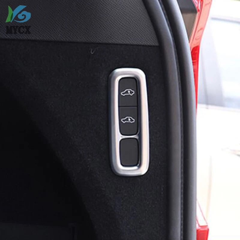 Матовая накладка кнопки регулировки кузова автомобиля для Volvo XC90 XC 90 2015 2016 2017 2018 ABS