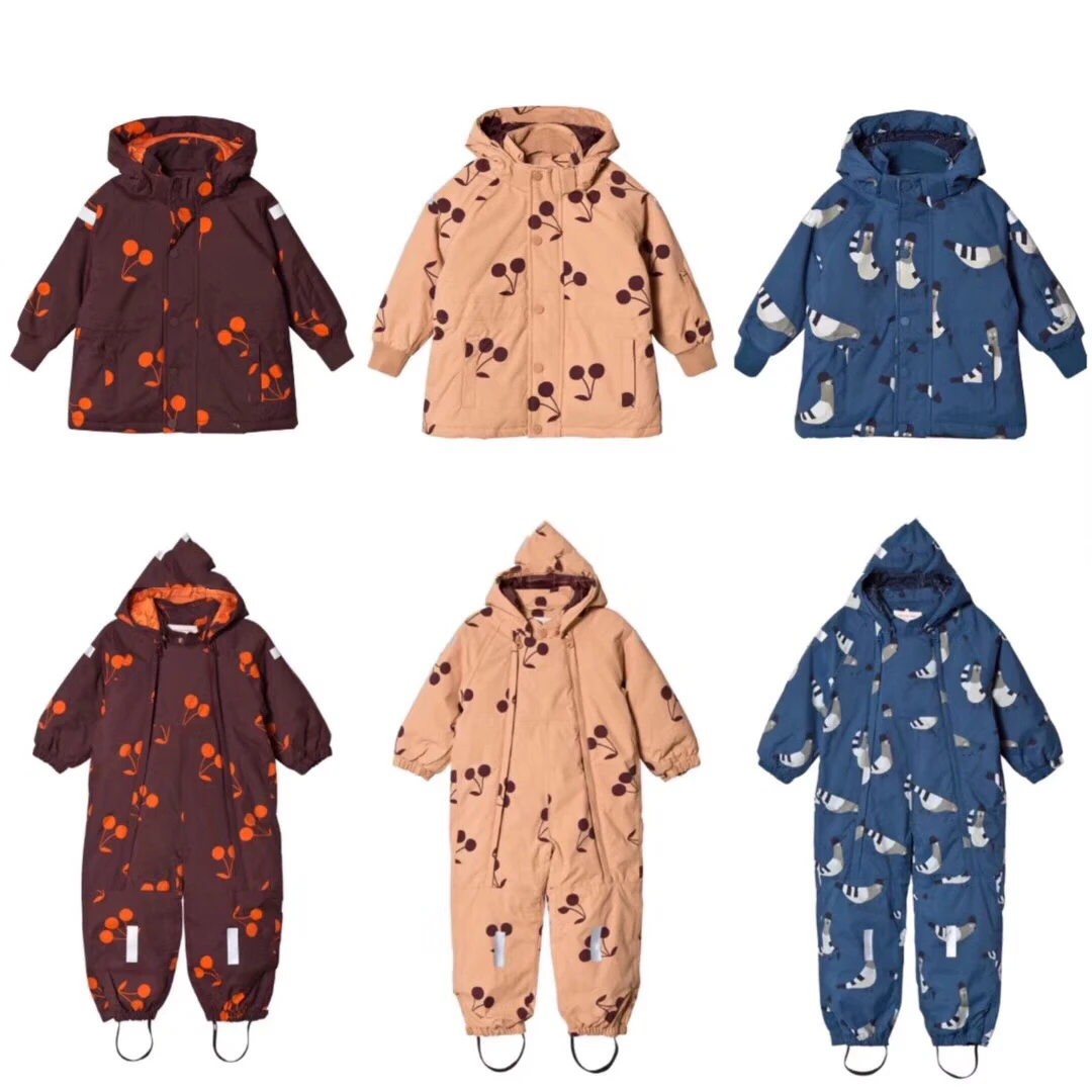 

INS HOT KIDS JACKETS COAT BABY BOY CLOHTES BABY GIRL CLOTHES KIDS CHERRY ROMPERS BOYS CLOTHING GIRLS CLOTHING WINTER WATER PROOF