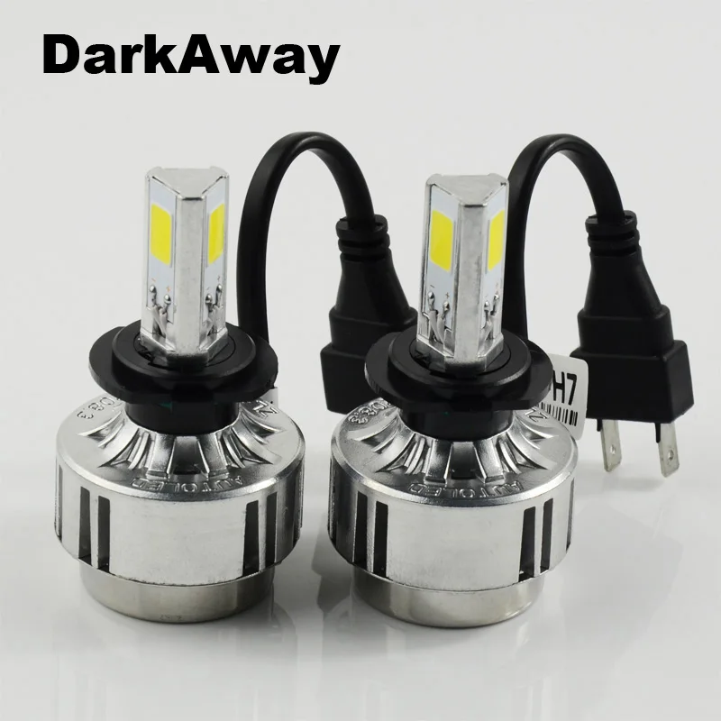 Car LED Headlight A336-H7 2 DarkAway