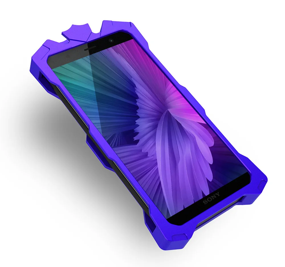 Роскошный Алюминиевый металлический корпус ZIMON 5 8 дюйма оболочка для Sony Xperia XZ2