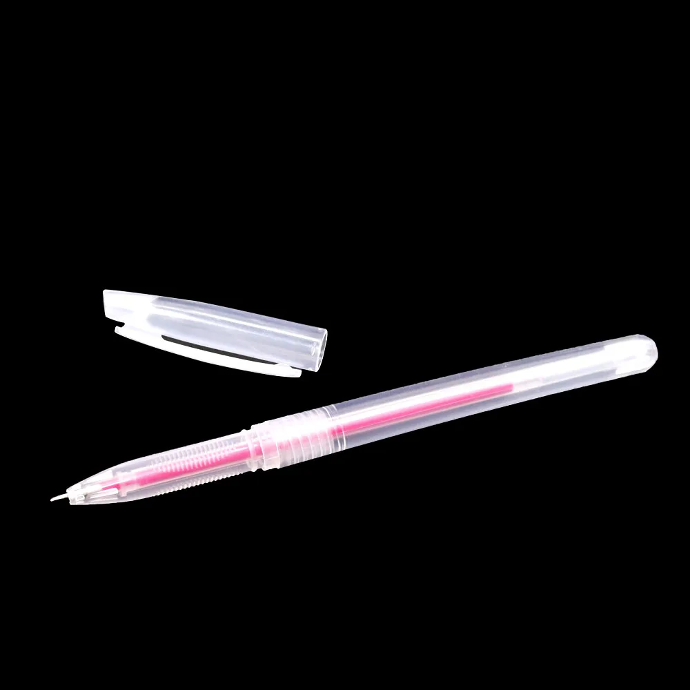 1 шт. пластиковый термостираемый маркер, чехол для ручки, для высокотемпературной исчезающей ткани, маркер для самостоятельной вышивки, инструменты для шитья