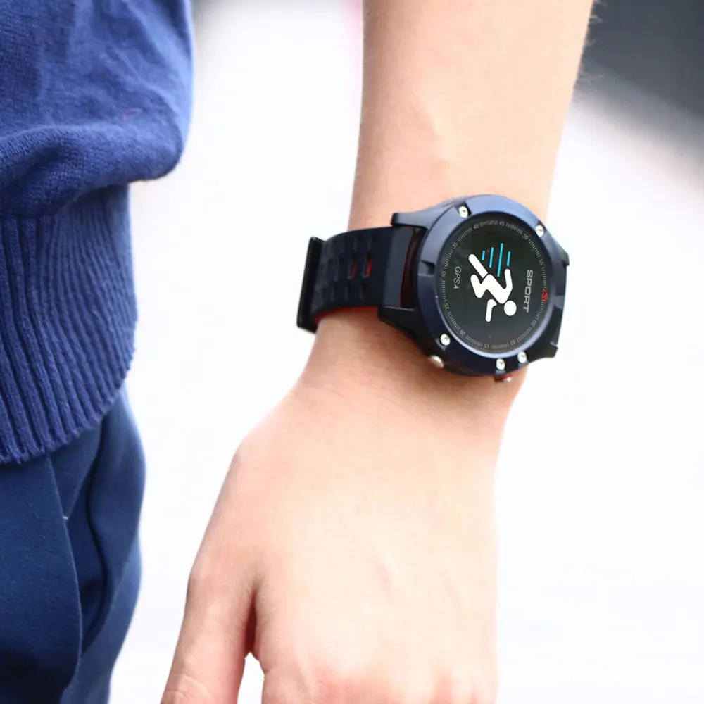 No. 1 F5 GPS Smart Uhr Höhenmesser Barometer Thermometer Bluetooth 42 Smartwatch Tragbare geräte fü