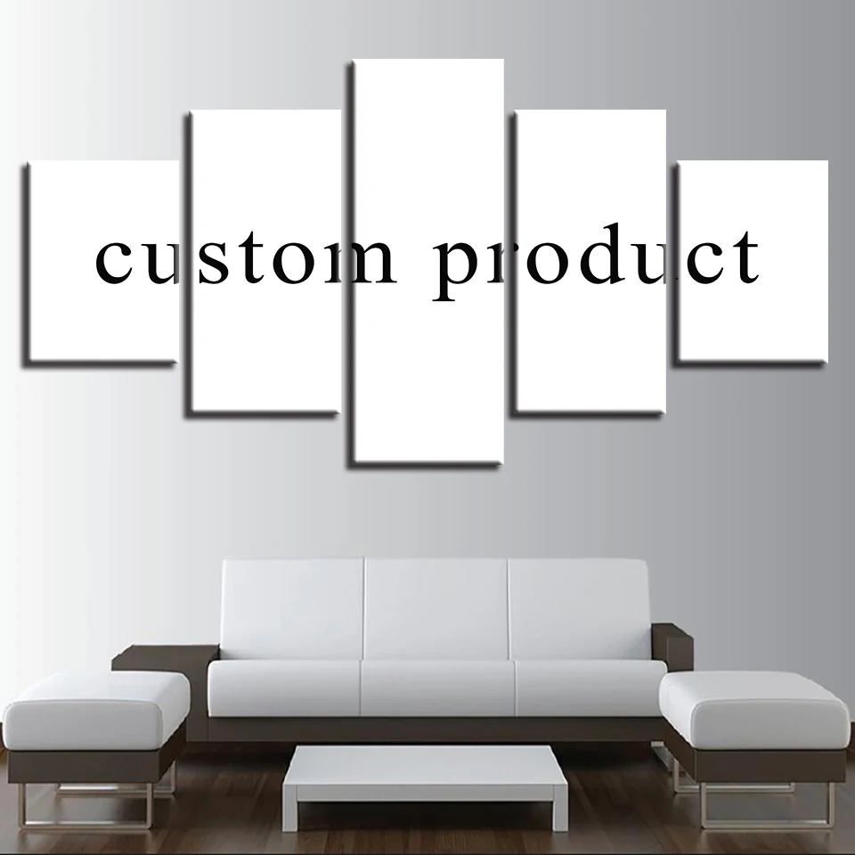 

5 Piece HD Print DIY Custom Made Poster Home Paintings on Canvas Wall Art for Home Decorations Wall Decor Painting Wholesale