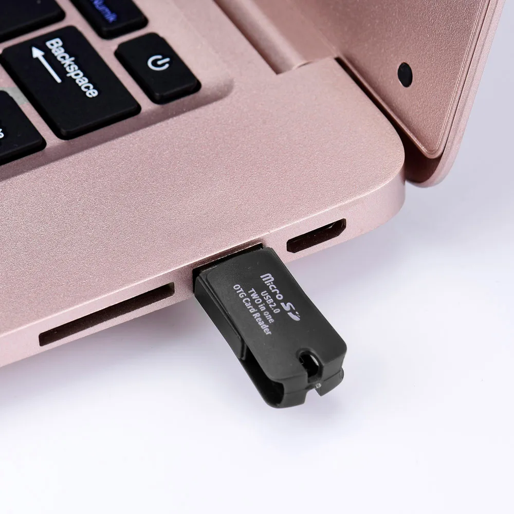 Для носимых devicesHigh speed Mini OTG USB 2,0 Micro SD TF адаптер для чтения карт памяти для relogio inteligente